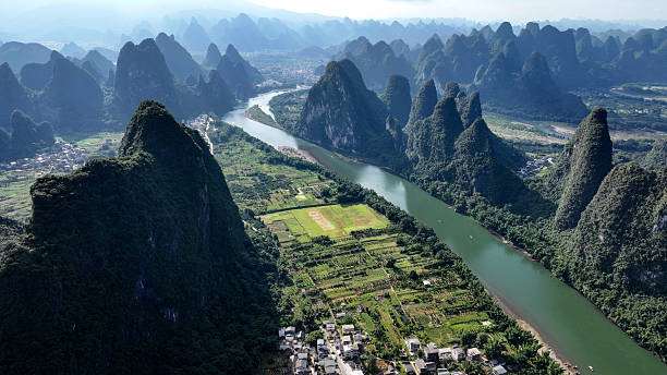 istock Guilin Landscape and Li River Scenery 2213852637