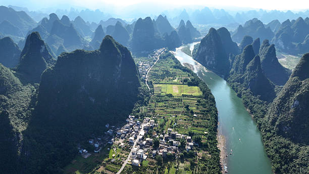 istock Guilin Landscape and Li River Scenery 2213852674