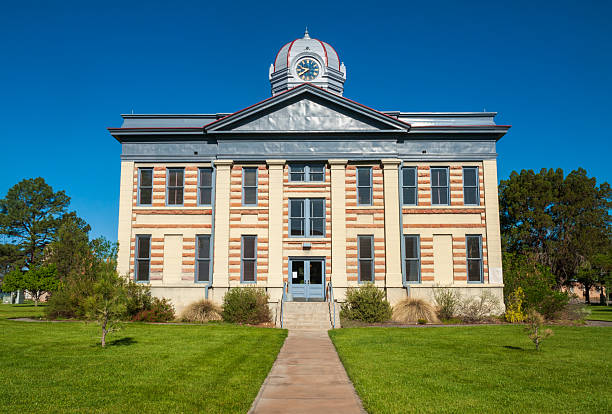 istock Jeff Davis County Courthouse in the town of Fort Davis 2213854839