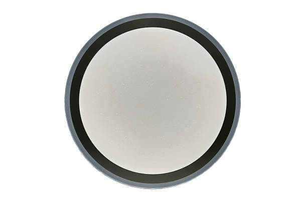 istock round burning ceiling lamp isolated on white background 2213855334