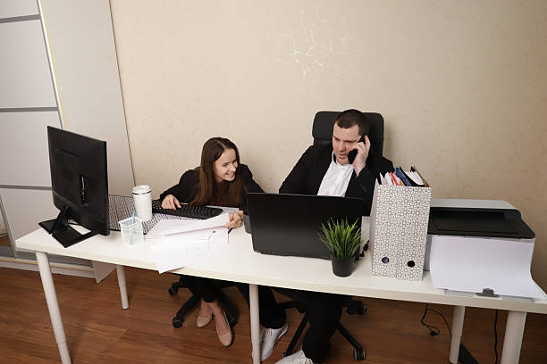 istock Professional Business Team Analyzing Charts and Working Together in Modern Office 2213858842