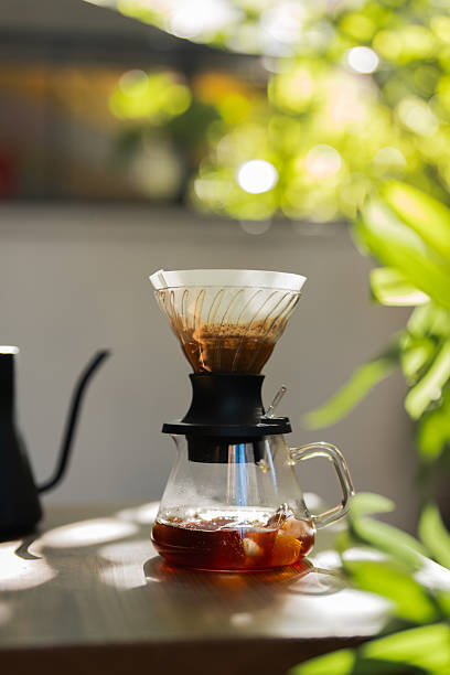istock preparing coffee on wooden table 2213859013