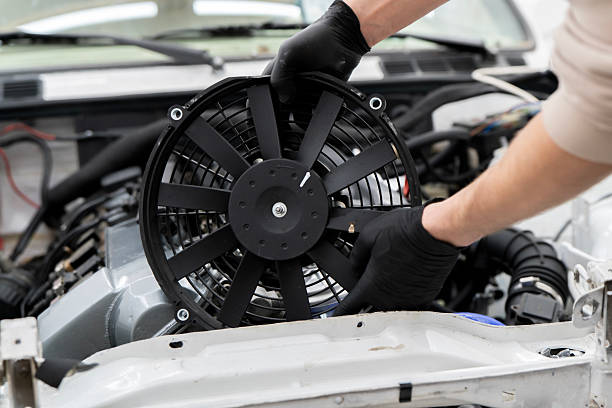 Car Operator Fan 150+ Car Radiator Fan Stock Photos, Pictures & Royalty-Free Images - iStock