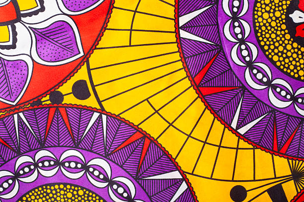istock iconic South African wax printed fabric. 2213864380