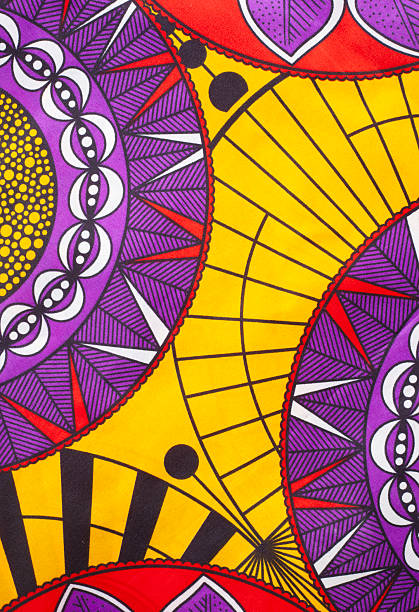 istock iconic South African wax printed fabric. 2213864382