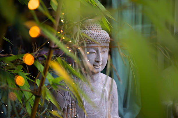 Statue of Lord Buddha in garden