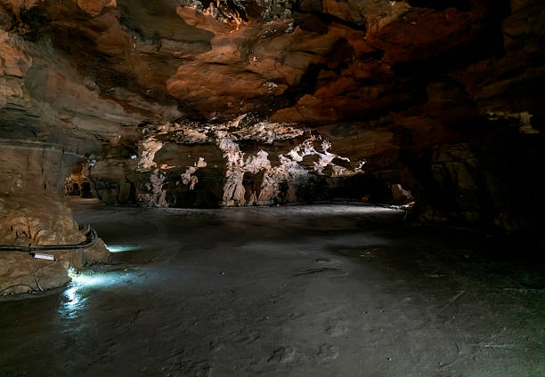 istock Underground river valley karst caves in Guizhou, China 2213885340