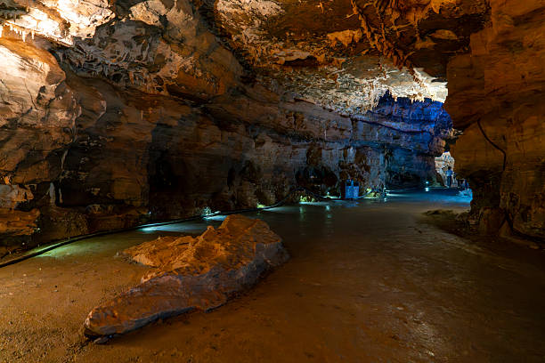 istock Underground river valley karst caves in Guizhou, China 2213885418