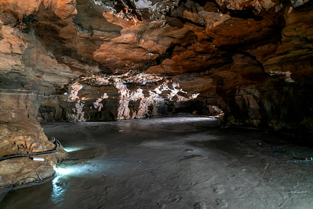 istock Underground river valley karst caves in Guizhou, China 2213885651