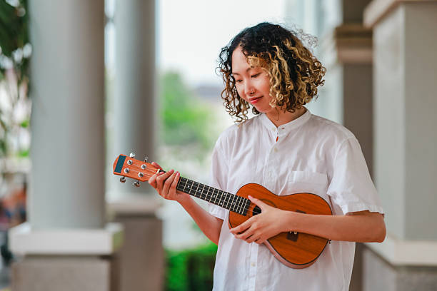 istock Joyful Ukulele Performance Outdoors 2213895078
