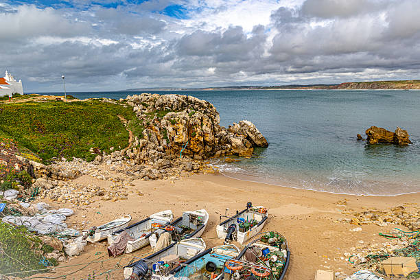 istock Portuguese atlantic ocean coastline between lisbone and Porto 2213897944