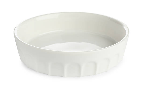 istock One ceramic casserole isolated on white. Cooking utensil 2213903066