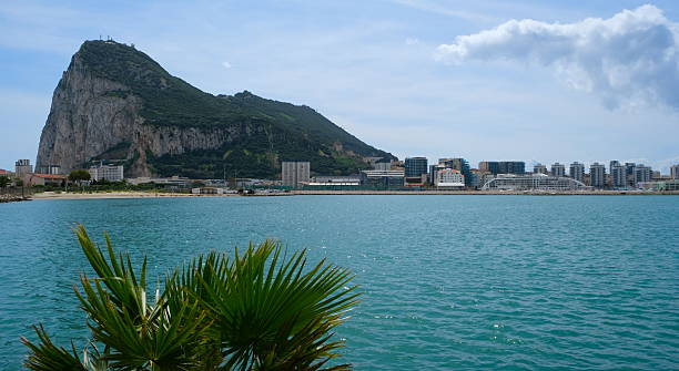 istock Panoramic view of Gibraltar from Spain 2213903707