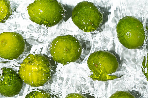 Citrus Vibes Fresh Limes in Clear Liquid