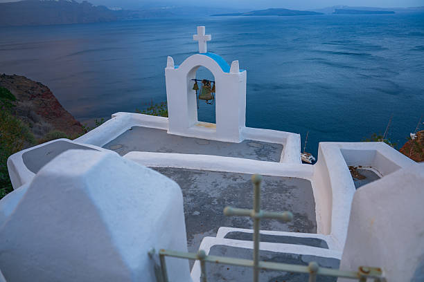 Beautiful landscape at Santorini in Greece