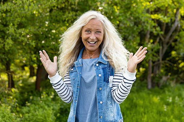 istock Happy Woman looking at camera 2213931740