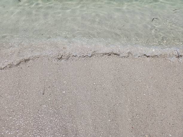 istock Crystal Clear Waves Crashing on the Beach in Clearwater Beach FL 2213933265