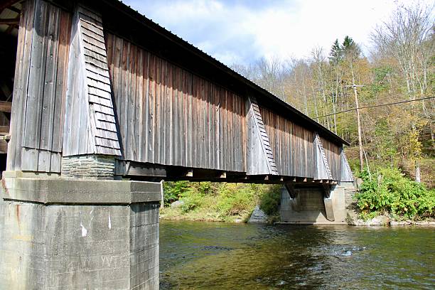 istock Livingston Manor Covered Bridge 2213937051