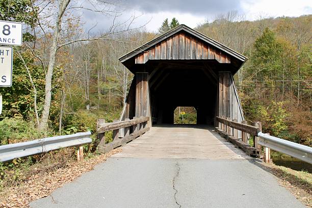 istock Livingston Manor Covered Bridge 2213937058