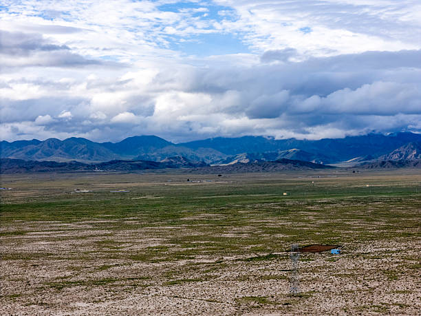 Landscape of the Great Plains and Mountains
