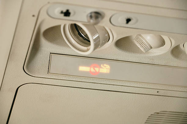 istock No smoking sign on an airplane 2213945764