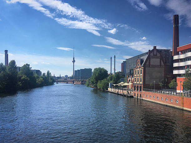 istock River Spree flowing through Berlin city center, Germany, June 2019 2213950757