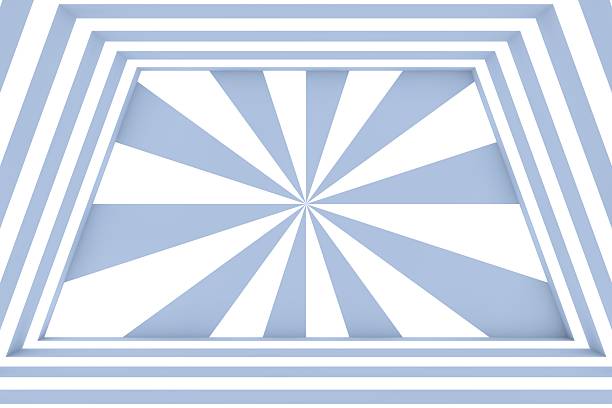 Abstract background, stage geometry shaped podium mockup for product display, tunnel with lights
