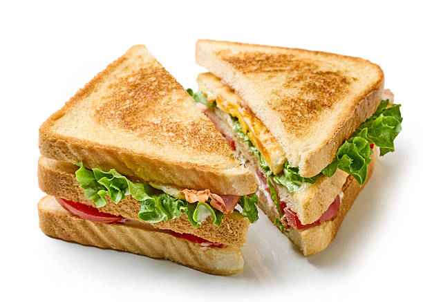istock club sandwich on white background 2213951184
