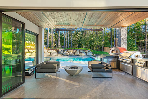 istock Modern contemporary residential home 2213960532