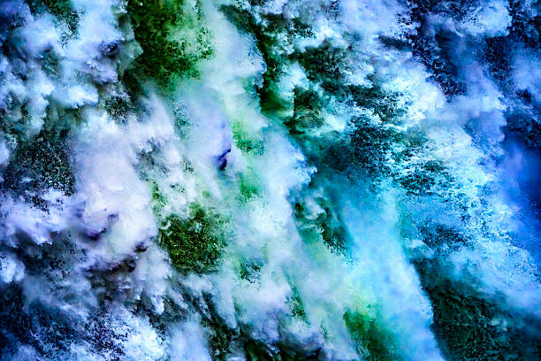 One of the many beautiful waterfalls along the Columbia River Gorge on the Oregon side.  The natural beauty of the Pacific Northwest.
