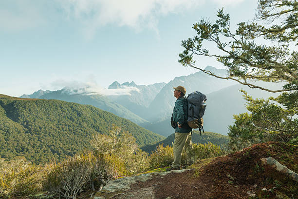 istock The view from the top, summit serenity. 2213968664