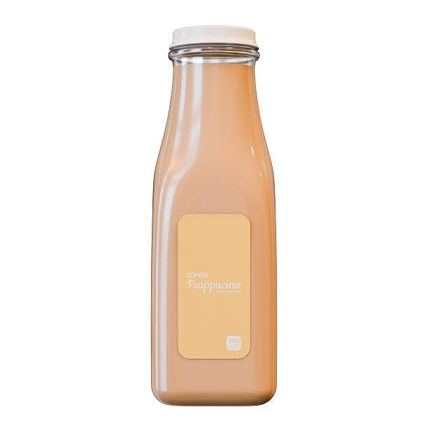 istock Frappucino In A Bottle Front View 3D Render Illustration 2213974327