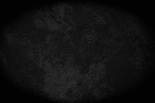 istock Close up retro plain dark black cement concrete wall background texture for show or advertise or promote product and content on display. Color old concrete wall design vintage grunge element blank. 2213985202