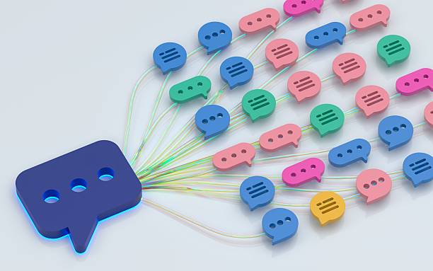 communication story telling diversity, education, message, language, chat, chat bot, artificial intelligence - communicatie stockfoto's en -beelden