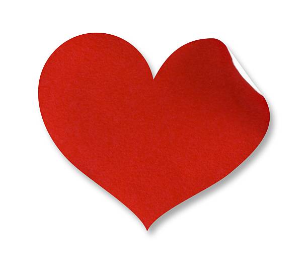 istock sticker in heart shape for mockup 2213996083