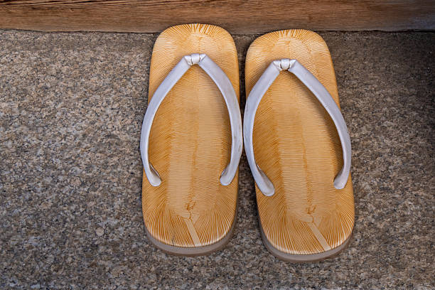 Traditional Asian footwear used in Japan