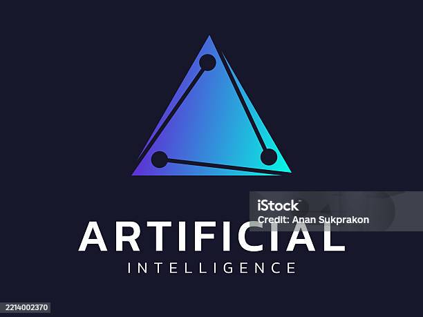 Ai Programming Triangle Pattern Artificial Intelligence With Network Lines Overlapping In Triangle ...