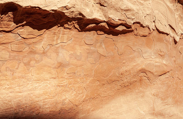 istock Texture of a Cliff Face at Arches National Park, in eastern Utah 2214003383