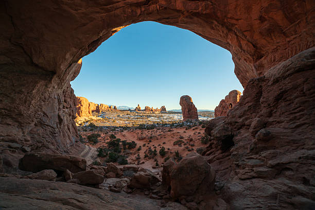 Arches National Park, in eastern Utah, USA