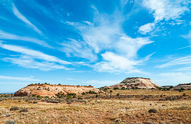 Scenic landscape of the Monument Valley in Arizona.
