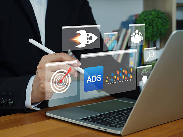 istock Online Advertising Concepts for Digital Marketing Goals 2214009734
