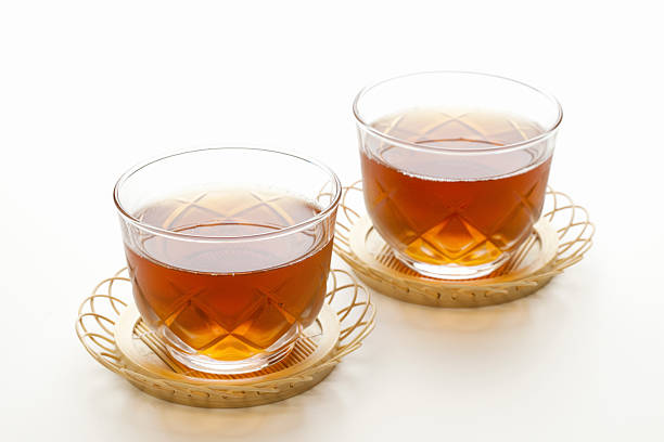 istock Barley tea in a glass 2214014198
