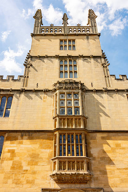 Oxford, UK - 05 May 2024: Bodleian library building in Oxford