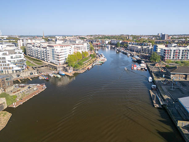istock Image of Bristol Harbour and the downtown area 2214039677