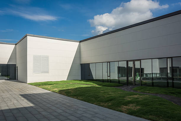 istock Contemporary Architectural Design with Clean Lines and Natural Light Integration 2214041711