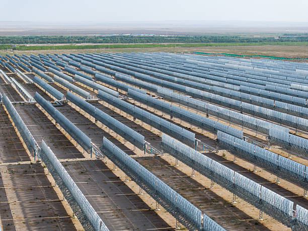 Trough Concentrated Solar Power Plant
