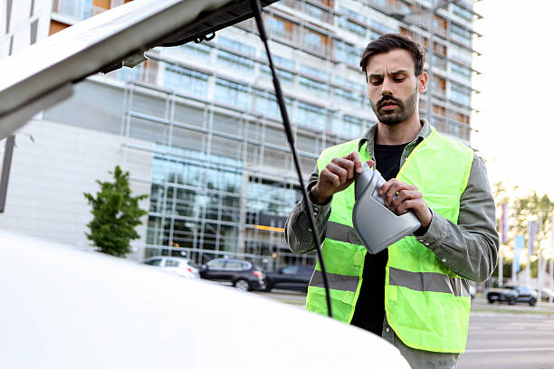 istock Time to change motor oil 2214066332