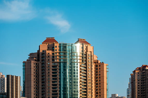 istock Modern apartment house in the city 2214068739
