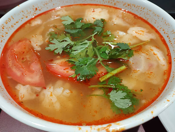 istock freshly prepared piping hot tom yum soup 2214072375
