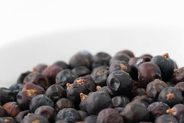 istock Close-up of juniper berries 2214074040